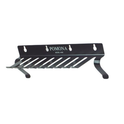 Pomona 4408/POM Black Test Lead Holder, 10 Slots, 8.13mm Cable Dia.