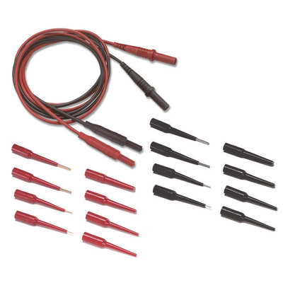 Pomona Test Lead & Connector Kit With One red and one black set of each pin & socket size along with a set of 48?