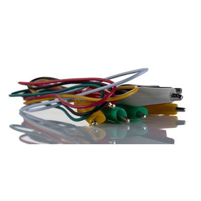 Okdo Test Lead & Connector Kit With Crocodile Clips