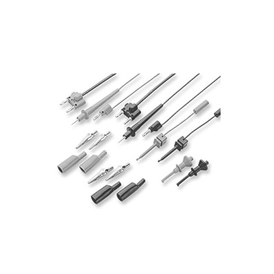 Keithley Test Lead & Connector Kit With Alligator Clips With Boots, Plunger Clip Adapters, Test Clips, Test Leads