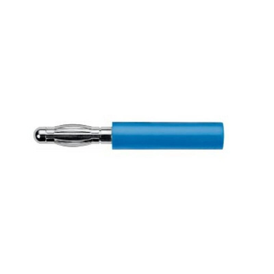 Schutzinger Red Banana adapter With Nickel Plated contacts and Nickel Plated - Socket Size: 2mm