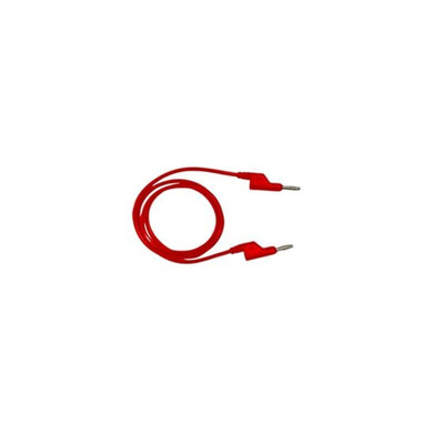 RS PRO Test Leads, 10A, 1000V, Red, 1.5m Lead Length