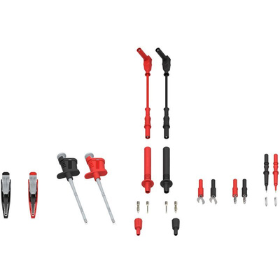 Electro PJP Test Lead Kit With Adapters, crocodile clip, Flexible Test Clip, Test leads, Test probes