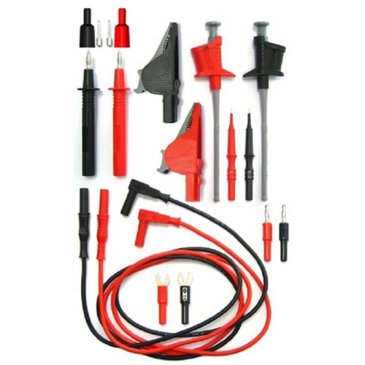 Electro PJP Test Lead Kit With Adapters, crocodile clip, Flexible Test Clip, Test leads, Test probes