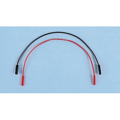 Fluke 0.64 mm Connector Test Lead, 3A, 45 V ac, 60V dc, Red, 150mm Lead Length