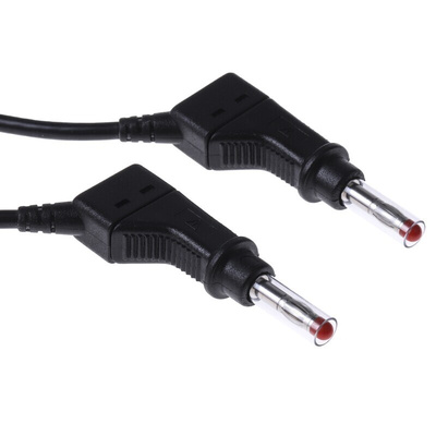 Staubli, 32A, 600V, Black, 1m Lead Length