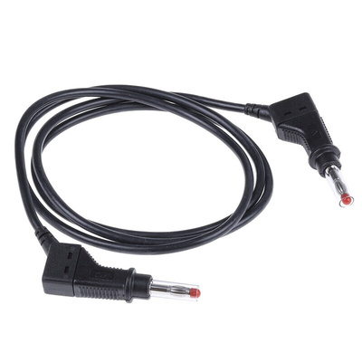 Staubli, 32A, 600V, Black, 1m Lead Length