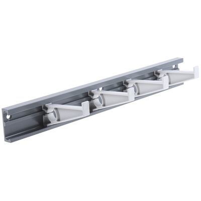 RS PRO Grey Modular Lead Storage Rack, 15 Slots, 16.9mm Cable Dia.
