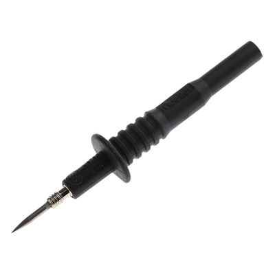 Mueller Electric Fixed Test Probe, 2mm Tip, 1kV, 20A