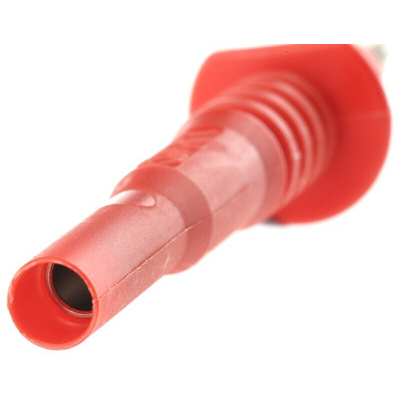 Mueller Electric Fixed Test Probe, 2mm Tip, 1kV, 20A