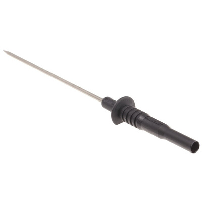 Mueller Electric Fixed Test Probe, 2mm Tip, 1kV, 20A