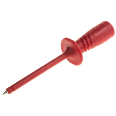 Hirschmann Needle Test Probe, 2mm Tip, 1kV, 4mm Socket, 1A