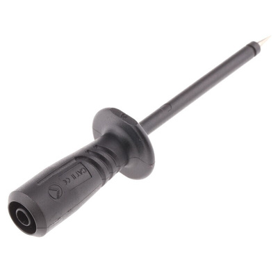 Hirschmann Needle Test Probe, 2mm Tip, 1kV, 4mm Socket, 16A