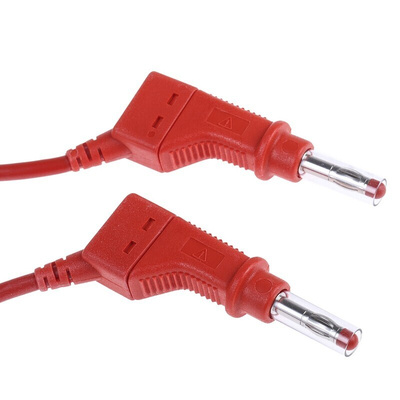 Staubli, 32A, 600V, Red, 2m Lead Length