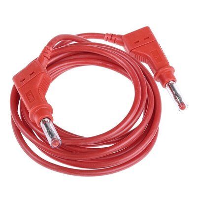 Staubli, 32A, 600V, Red, 2m Lead Length