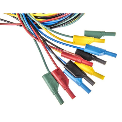 Hirschmann Test Lead Kit With Laboratory Test Lead Holder, Safety Test Leader