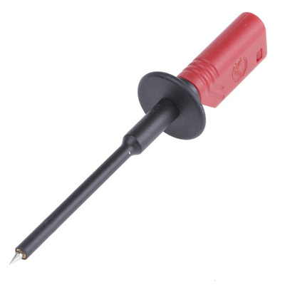 Hirschmann Fixed Test Probe, 1.4mm Tip, 1000V ac/dc, 2mm Socket