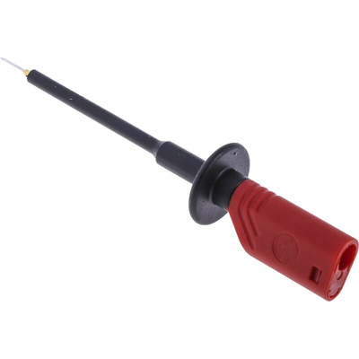 Hirschmann Spring Loaded Test Probe, 0.8mm Tip, 1000V ac/dc, 2mm Socket