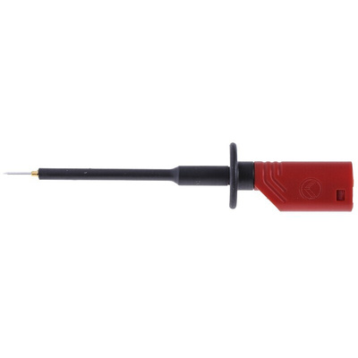 Hirschmann Spring Loaded Test Probe, 0.8mm Tip, 1000V ac/dc, 2mm Socket