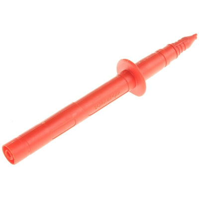 Schutzinger Spring Loaded Test Probe, 2mm Tip, 1kV, 4mm Socket