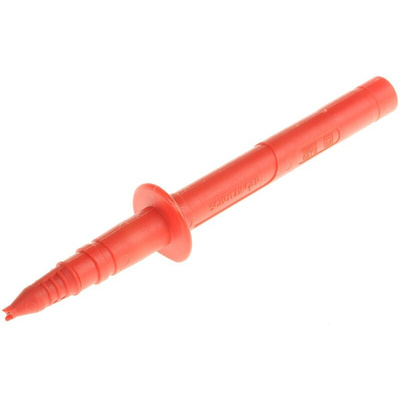 Schutzinger Spring Loaded Test Probe, 2mm Tip, 1kV, 4mm Socket