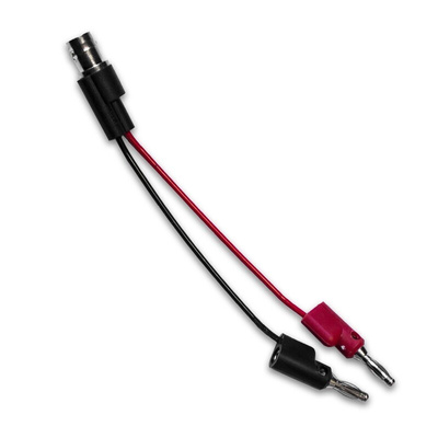 Mueller Electric BNC Test Lead, 5A, 300V ac, Black, 100mm Lead Length
