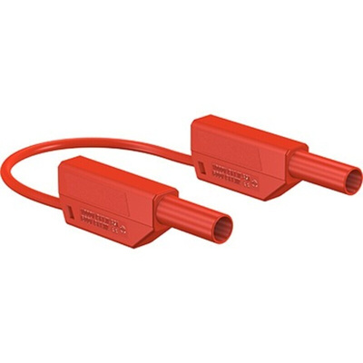Staubli, 32A, Red, 2m Lead Length
