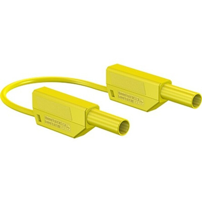 Staubli, 32A, Yellow, 2m Lead Length