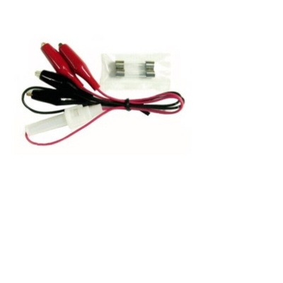 Black, Red Clip Connector Test Lead - 500mm Length