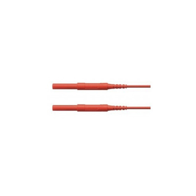 Schutzinger Test lead, 16A, Red, 500mm Lead Length