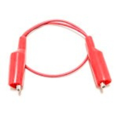 Mueller Electric Crocodile Clip Lead, 10A, Red, 1.2m Lead Length