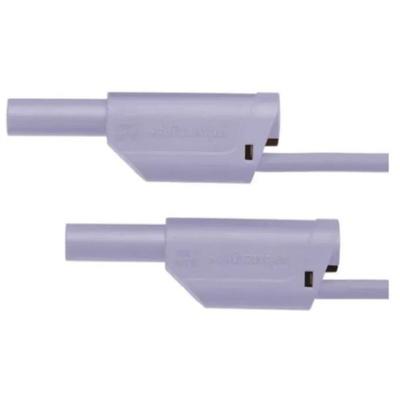 Schutzinger Test lead, 32A, 1kV, Purple, 1.5m Lead Length