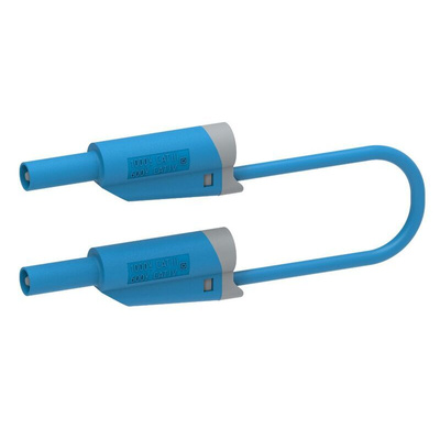 Electro PJP Test lead, 36A, 1kV, Blue, 50cm Lead Length