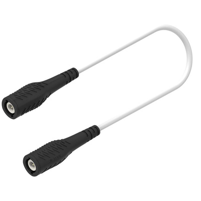 Electro PJP Test lead, 3A, 300 → 1000V, Black, 100cm Lead Length