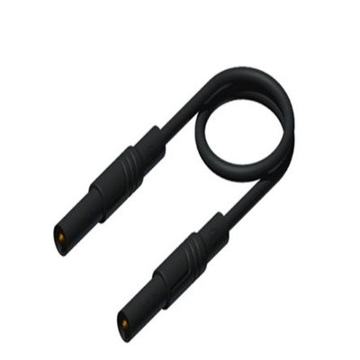 Hirschmann Test & Measurement Test Probes, 16A, 1kV, Green, 200cm Lead Length