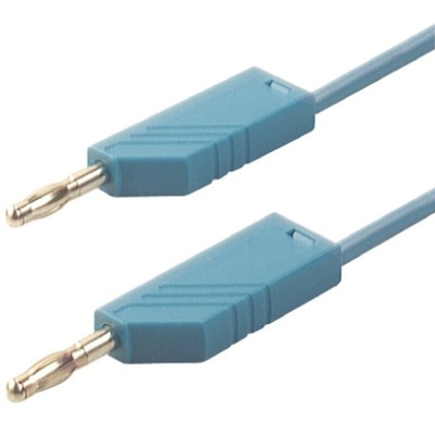 Hirschmann Test & Measurement, 16A, 60V dc, Blue, 1.5m Lead Length