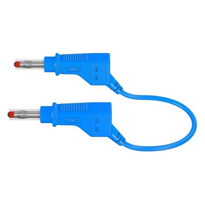 Staubli, 32A, 600V, Blue, 500mm Lead Length