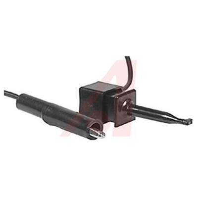 Mueller Electric Test lead, 5A, 300V, Black, 0.9m Lead Length