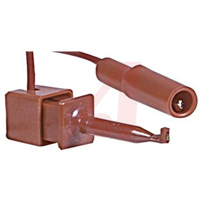 Mueller Electric Test lead, 5A, 300V, Red, 0.9m Lead Length
