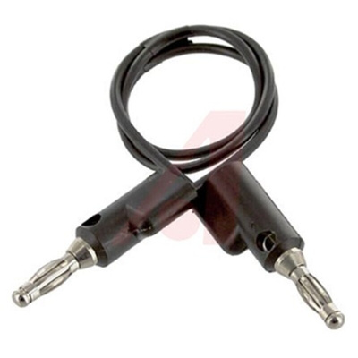 Mueller Electric, 10A, 300V, Black, 300mm Lead Length