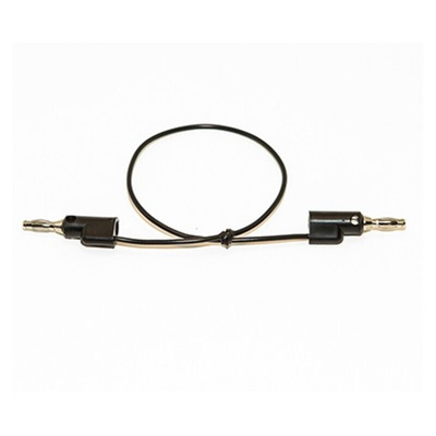 Mueller Electric Test lead, 10A, 300V, Black, 1.5m Lead Length