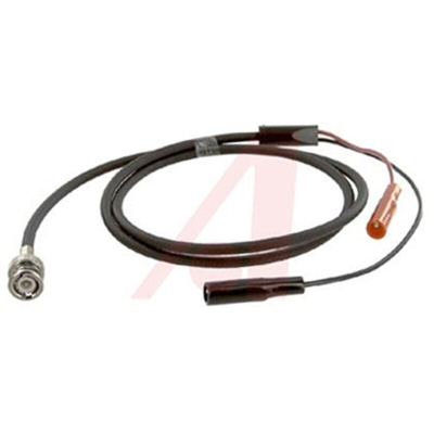 Mueller Electric BNC Test Lead, Black, 0.9m Lead Length