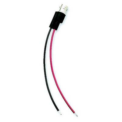 Mueller Electric BNC Test Lead, 5A, 300V ac, Black, 100mm Lead Length