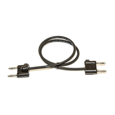 Mueller Electric Test lead, 300V, Black, 600mm Lead Length