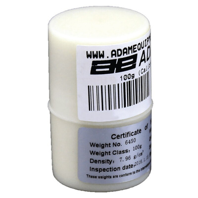 Adam Equipment Co Ltd 100g Weighing Scale 100 g Check Weight