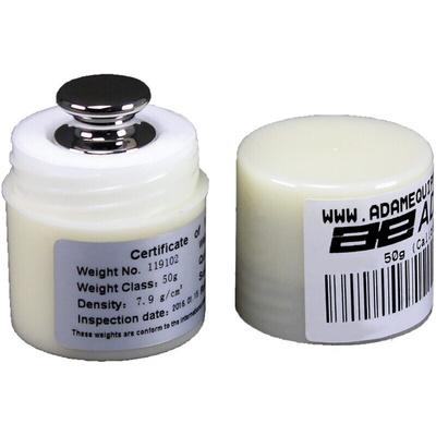 Adam Equipment Co Ltd 50g Weighing Scale 50 g Check Weight PreCal