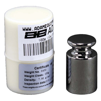 Adam Equipment Co Ltd 100g Calibration Weight