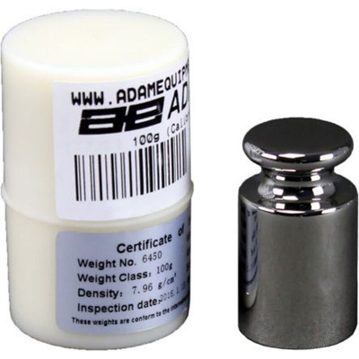 Adam Equipment Co Ltd 100g Calibration Weight With UKAS Calibration