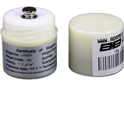 Adam Equipment Co Ltd 10g Calibration Weight With UKAS Calibration