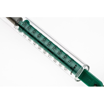 RS PRO Spring Balance, 50 g Resolution, Metric Scale, 1 kg, 10 N Weight Capacity